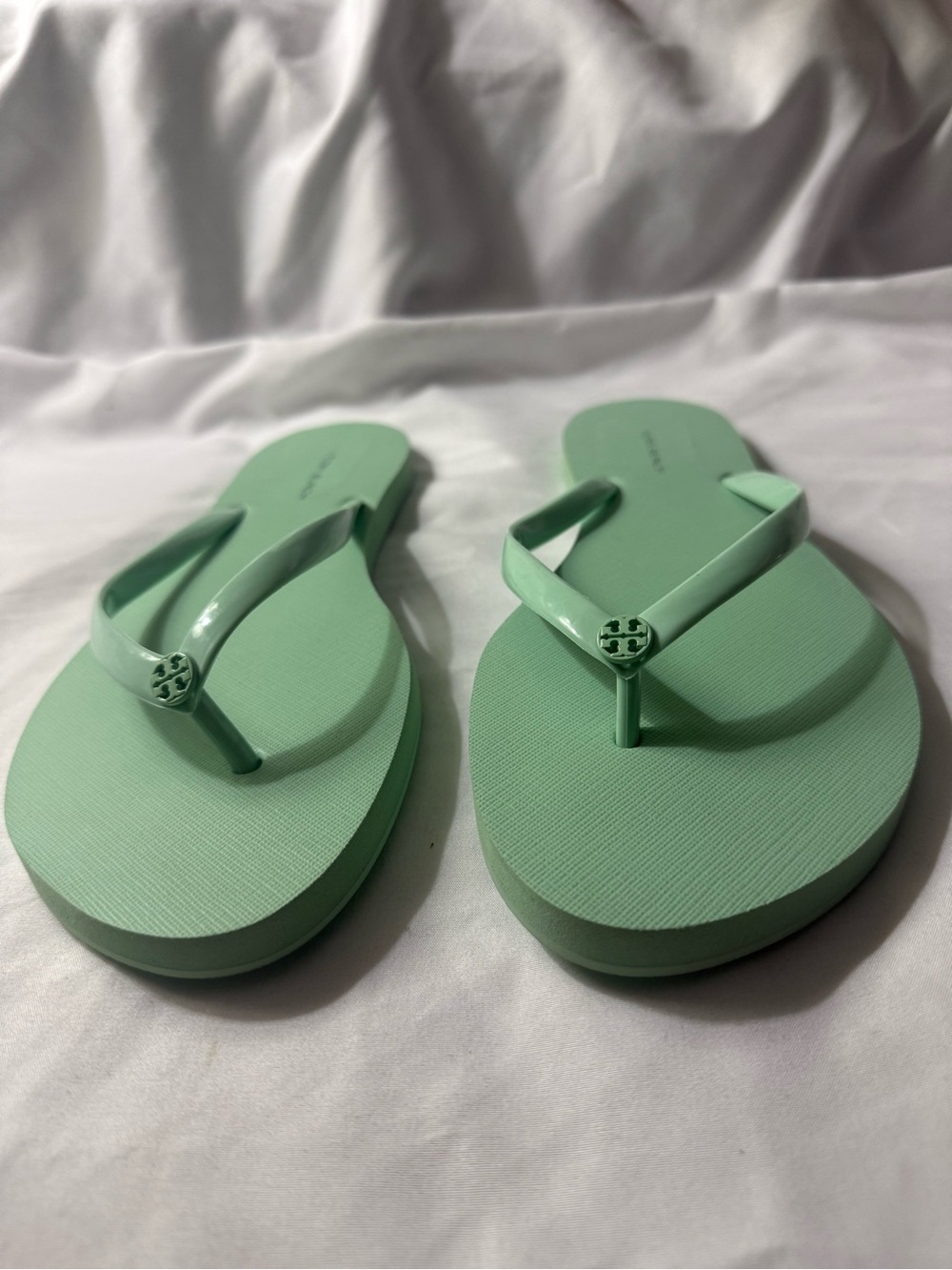 Tory Burch Chelsea Flip Flops W/Size 10 - Picture 8 of 8